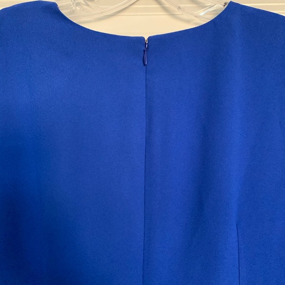 DRAPEY RUFFLE-FRONT DRESS - Picture 6 of 8